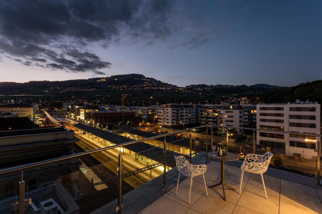 Visionapartments Vevey - Contactless Check-In Bagian luar foto