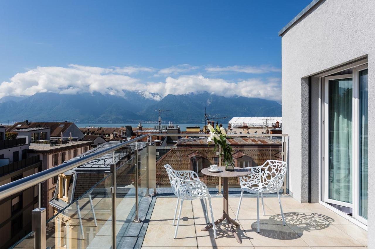 Visionapartments Vevey - Contactless Check-In Bagian luar foto
